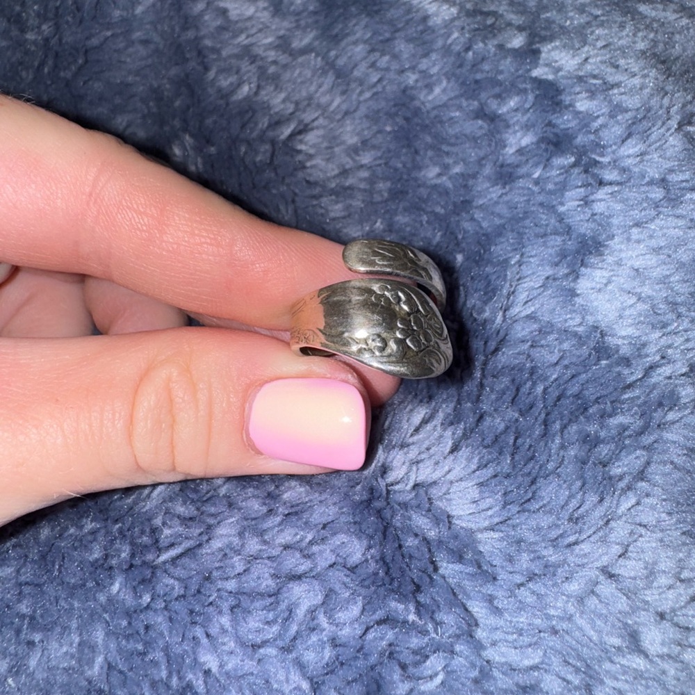 Silver Spoon Ring